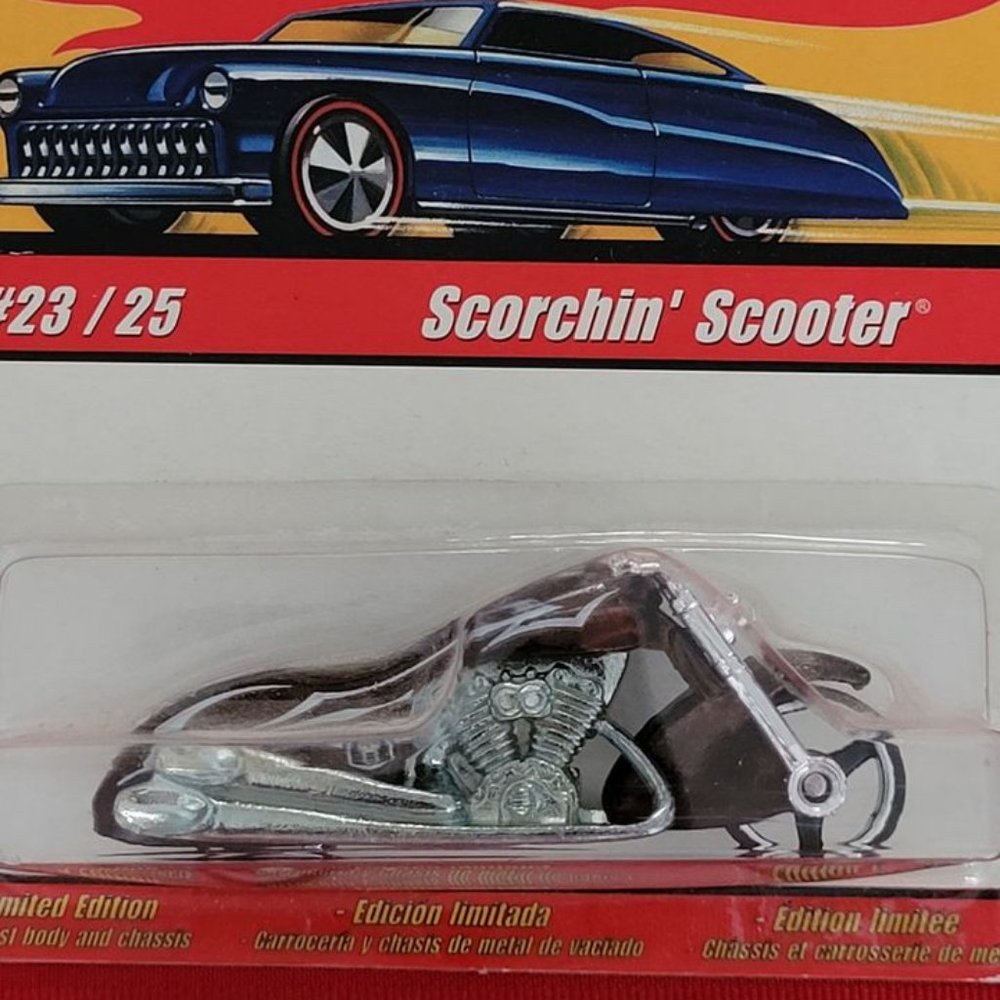 2005 LIMITED EDITION HOT WHEELS CLASSICS, SCORCHIN' SCOOTER, SERIES 1, MINT!!!